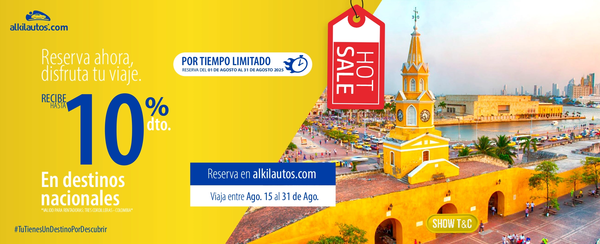 10% de Descuento con Tres Cordilleras - Colombia