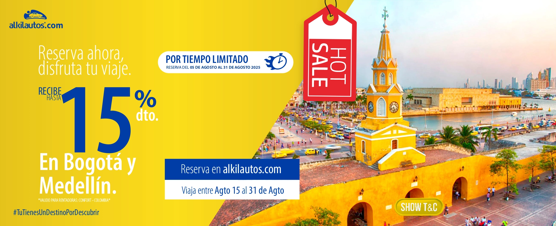 15% de Descuento con Confort - Colombia