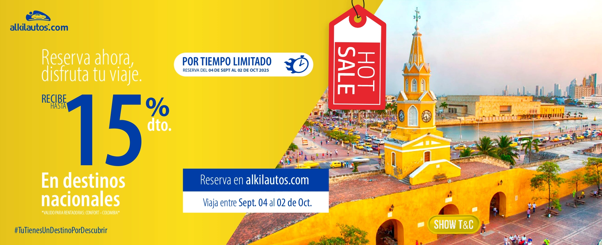 15% de Descuento con Confort - Colombia